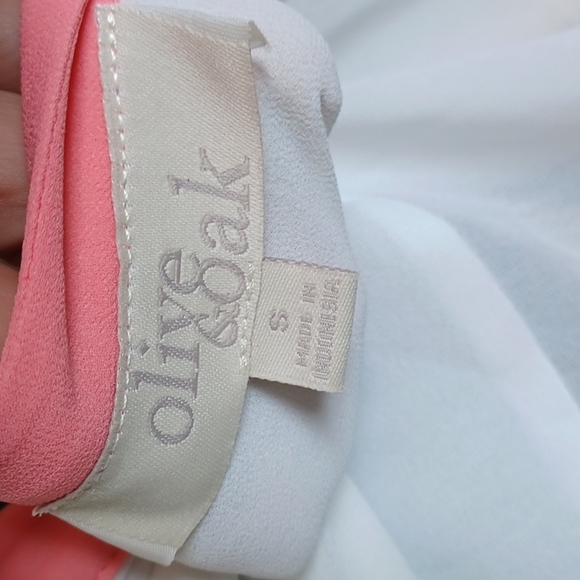 Olive & Oak Long Sleeve Button Down Sz S - Picture 5 of 6